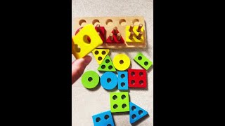 Learn Colors amp Shapes  Kids Video educationaltoys [upl. by Sheffield454]