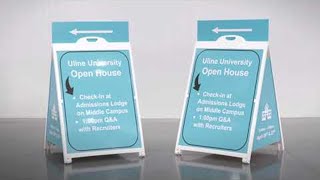 Jumbo Plastic AFrame Sign [upl. by Anneirb543]