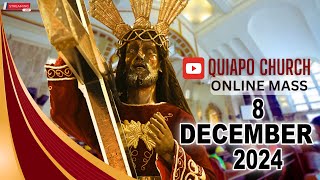 Live · Quiapo Church Mass Today · 8 December 2024 · Sunday · Healing Mass [upl. by Pape923]