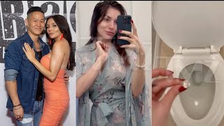 Courtney Stodden flushes engagement ring from ex Chris Sheng down the toilet 😲😲😲 [upl. by Sokul]