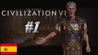 Civ 6 GAMEPLAY Español  Roma DEIDAD 01 [upl. by Nnaeirrac]