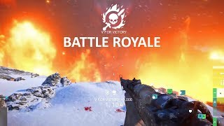 Battlefield V quotFIRESTORMquot Battle Royale Solo Victory  V1 Rocket Launch  Highlights PS4 Gameplay [upl. by Inigo]