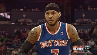 20140219  Carmelo Anthony Full Highlights at Pelicans  42 Pts Clutch [upl. by Llehsal]