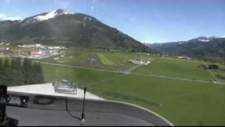 Landeanflug mit Problemen in Zell am See [upl. by Durand388]