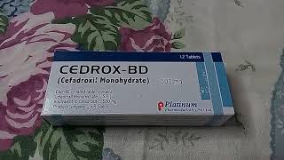 CEDROX BD for Unitary Tract Infections Teeth infections Throat infections Urduहिंदी [upl. by Nivel]