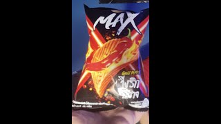 Lays Max Ridged Ghost Pepper Chips Review [upl. by Yffub]