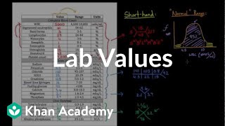 Introduction to lab values and normal ranges  Health amp Medicine  Khan Academy [upl. by Brabazon]