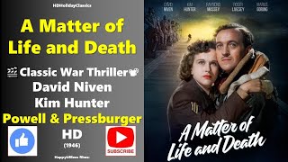 A Matter of Life and Death 📽Classic War Romance 🎬Powell amp Pressburger David Niven 1946 HD [upl. by Brody]