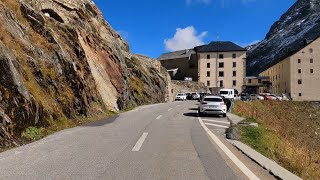 Col du Grand Saint Bernard 🏔  Orsières  Sembrancher 5kSionValaisSuisse [upl. by Ylas]