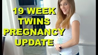 19 WEEK TWINS PREGNANCY UPDATE GENDER ULTRASOUND SCHEDULED [upl. by Dric]