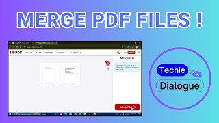 How to Merge PDF Files [upl. by Rudie678]