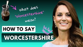 How to Pronounce Worcestershire  English Pronunciation [upl. by Cahan761]