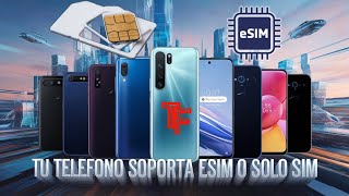 📱¿eSIM o SIM física Descubre la compatibilidad de tu celular fácilmente [upl. by Ekoorb652]