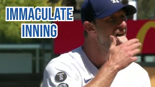 Max Scherzer throws an immaculate inning a breakdown [upl. by Sheply]