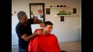 quotThe Full Worksquot  The Turkish Barber  Turkish Shave Haircut Massage ASMR [upl. by Tama]