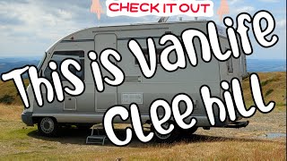 this is Vanlife day 2 clee hill vanlifetravel vanlife fulltimevanlife [upl. by Tamis312]