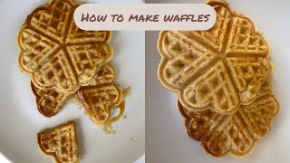 How to make waffles [upl. by Alitha]