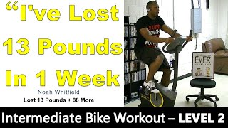 30 Minute Intermediate Stationary Bike Weight Loss Workout 👉 LEVEL 2 [upl. by Quintessa]