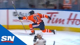 Connor McDavid Puts Home Tying Goal With 8 Seconds Left Against Panthers [upl. by Burnie621]