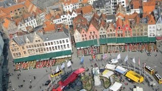 Climbing the Belfry of Bruges Belgium HD [upl. by Kape]