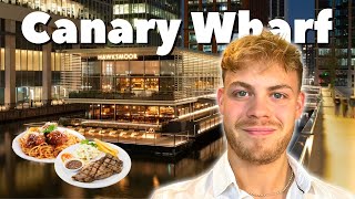 Top 5 Restaurants in CANARY WHARF Bokan Platform Gaucho Hawksmoor The Ivy [upl. by Haron860]