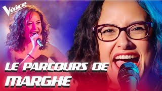 Le Parcours de Marghe  The Voice 2021 [upl. by Casteel946]