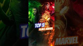 Top 5 Melhores Filmes da Marvel 🦸‍♂️🎬 top5 marvel ucm [upl. by Ahsinad]