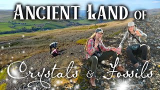 Crystals amp Fossils in Abandoned Mines of Northern England Crystal Hunting UK Rockhounding [upl. by Asilad]