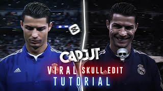 Viral Skull Emoji💀 Edit tutorialcapcut [upl. by Towroy]