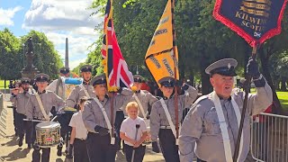 Abbey Star Flute Band Kilwinning  Camlachie Loyal Star 20th AnniversaryLarkhall Somme Association [upl. by Daugherty]