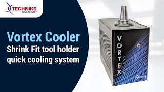 Techniks Vortex Cooling System for Shrink fit tool holders [upl. by Orlantha]