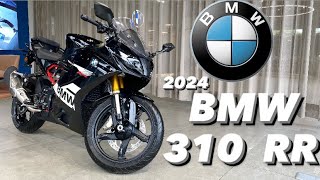 BMW G310 RR Black 2024  Reallife review in Hindi  Price Start ₹ 305 lakh bmw bmwmotorrad [upl. by Iand63]