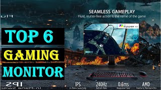 TOP 5 BEST GAMING MONITORS 2024  Best Gaming Monitor Reviews [upl. by Chaing]