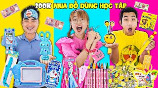 Hà Sam Tổ Chức Cuộc Thi 200K Mua Dụng Cụ Học Tập Theo Màu Sắc XANH HỒNG VÀNG  Ai Chiến Thắng [upl. by Blessington]