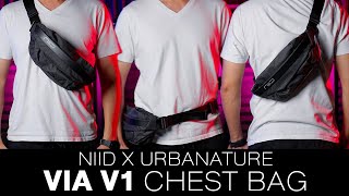 Short VDO กระเป๋า NIID X Urbanature VIA V1 Chest Bag [upl. by Macnamara949]