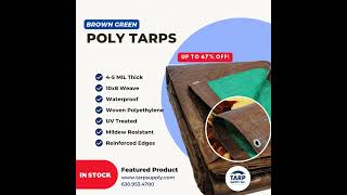 BROWN GREEN POLY TARPS [upl. by Dorotea800]