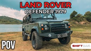 Land Rover Defender 1979 POV Drive GoPro 9 4K [upl. by Leyla]