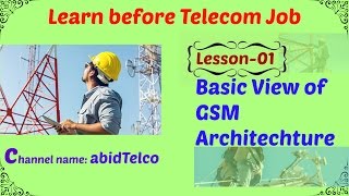 GSM Architecture Basics Lesson 01Bangla [upl. by Tripp]