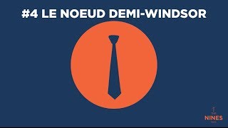 TUTO 4  LE NOEUD DEMIWINDSOR [upl. by Yemirej701]