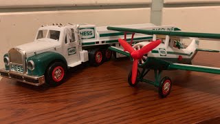 Hess Review  2002 Hess Toy Truck and Airplane [upl. by Edgell]