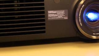 Part 2 HD Panasonic PTAE8000U  PTAT6000E 3D Home Theater Projector Video Big Bro of PTAE7000U [upl. by Erle]