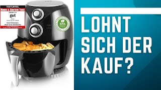 Emerio Heißluftfritteuse ► Heißluftfritteuse ohne Öl mit 36 L Volumen im Test [upl. by Aynam]