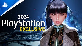 Best EXCLUSIVE Games coming to PLAYSTATION 5 in 2024 [upl. by Ahsaekal566]