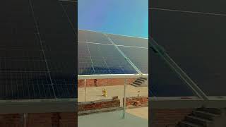 Solar panel for home 🏡😲💸💸 solar solarplant solarsystem solarhouse solarpanels solarsetup sol📲 [upl. by Erreit]