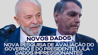 NOVA PESQUISA DE AVALIAÃ‡ÃƒO DO GOVERNO E DO PRESIDENTE LULA  DADOS IMPRESSIONANTES [upl. by Oluas]