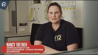 112 Jahre Freiwillige Feuerwehr Hennigsdorf  Nancy im Interview [upl. by Eenimod]