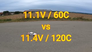 XV01 speed run LiPo vs LiHV comparison [upl. by Oelgnaed]