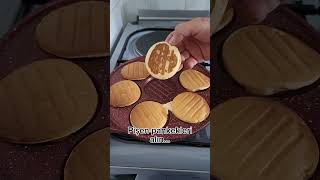 Kolay pankek tarifi pratik tam ölçü pancake recipe [upl. by Ayanahs]