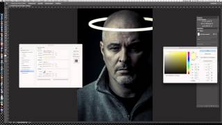 Photoshop  Heiligenschein erstellen [upl. by Hoo692]