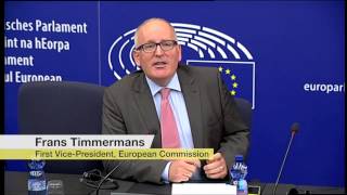 Timmermans Methinks Better Regulation’ is radical [upl. by Eidnam]